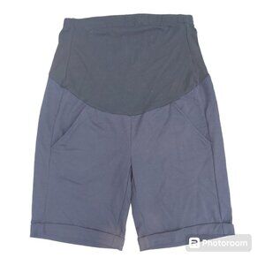 Bhome Maternity Bermuda Viscose Blend Shorts Over The Belly Full Panel, Size S